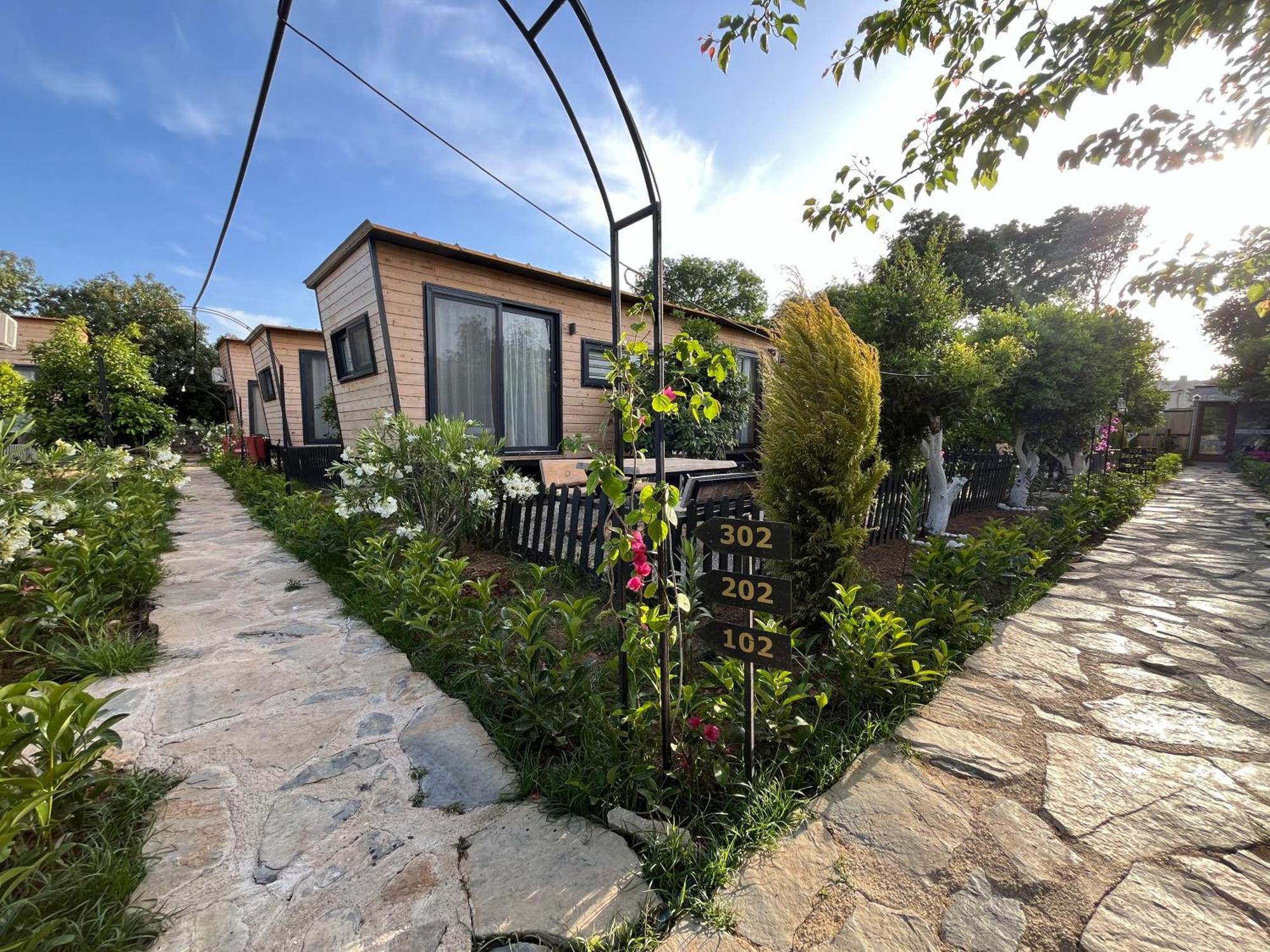 Gaia Tiny Houses Butik Hotel Bodrum Eksteriør bilde